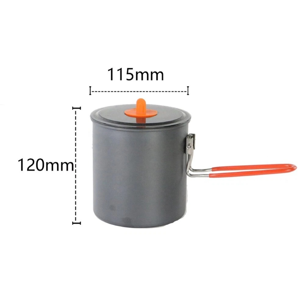 Outdoor Tableware Set - 1L Cam - Camping Cooking Set 2 Person 评论和价格