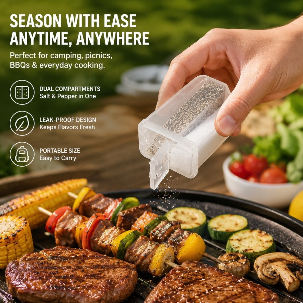 Multi-use 2in1 Spice Jar 2/4/6 - Camping Cooking Options 评论和价格