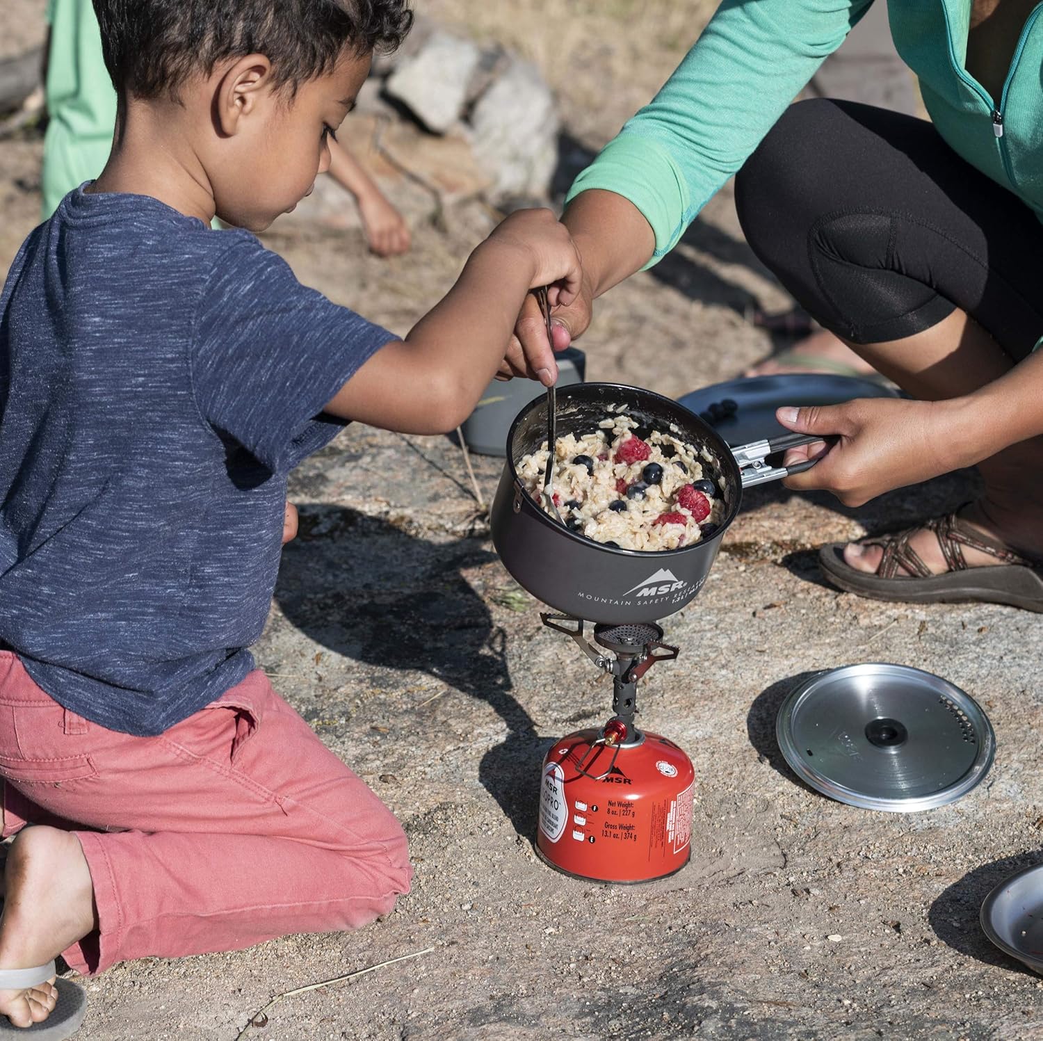 Nonstick Ceramic Coated Solo C - Camping Lightweight Cooking Pot 评论和价格