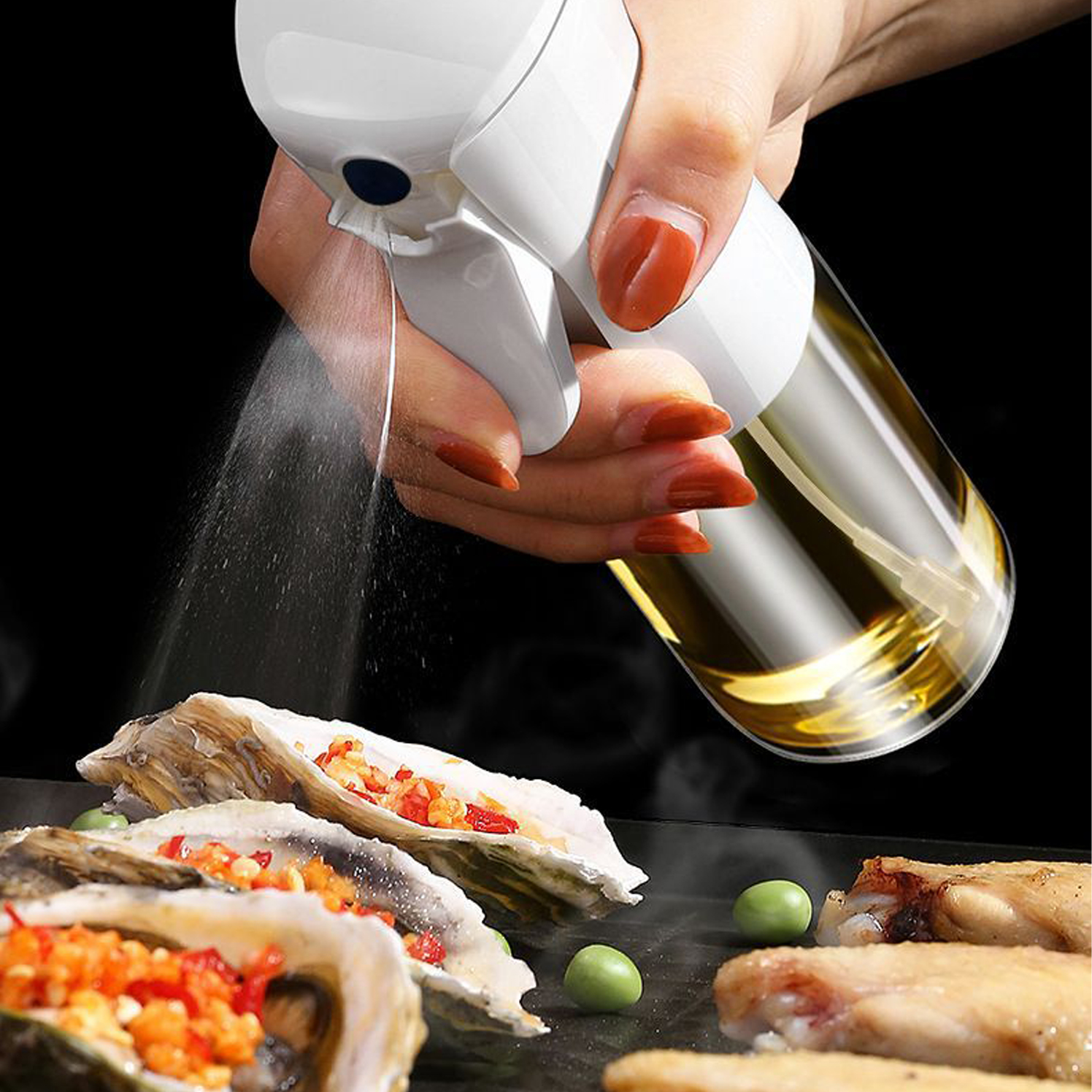 BOLTIFY Oil Spray Bottle Kitch - Camping Cooking Oil Container 评论和价格