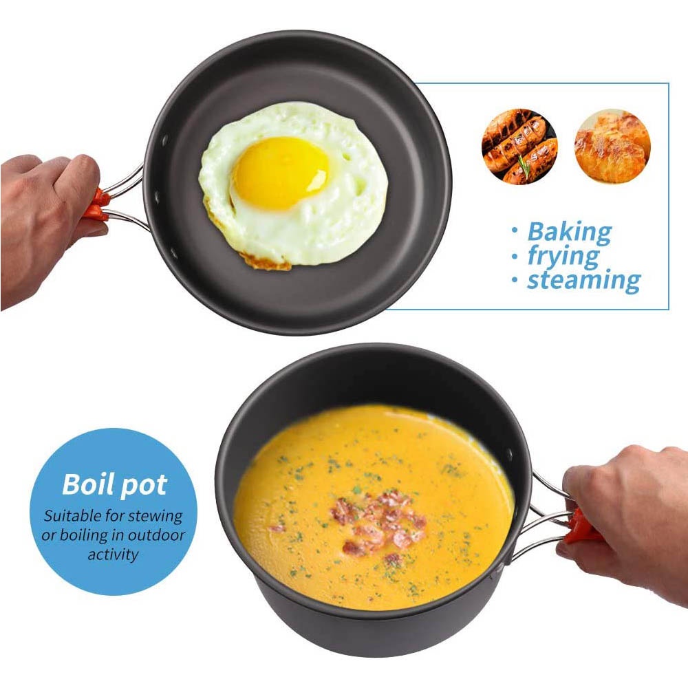 Outdoor camping cooking set, n - Camping Cooking Bundle 评论和价格