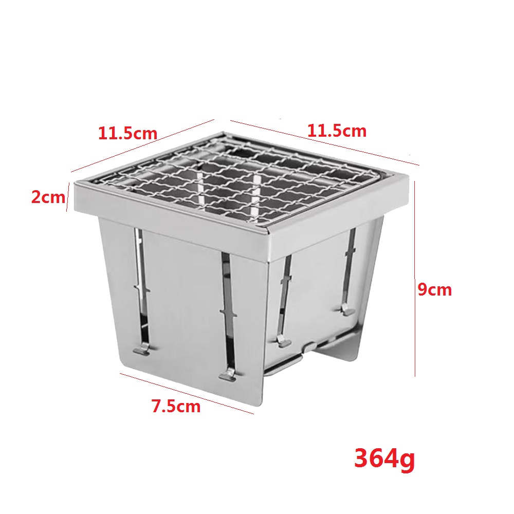 Portable BBQ Charcoal Grill St - Camping Cooking Essentials 评论和价格