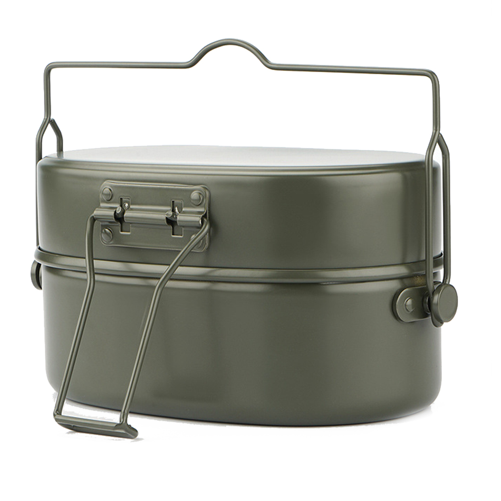 Hiking Cookware Aluminium Lunc - Camping Double Cooking Stove 评论和价格