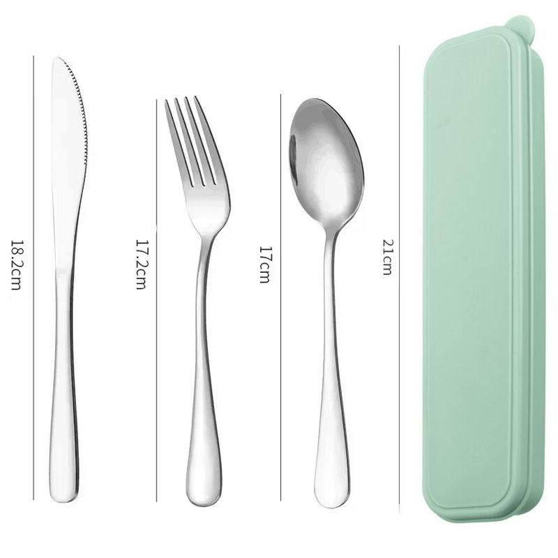 Portable Stainless Steel Cutle - Camping Cooking Knife Set 评论和价格