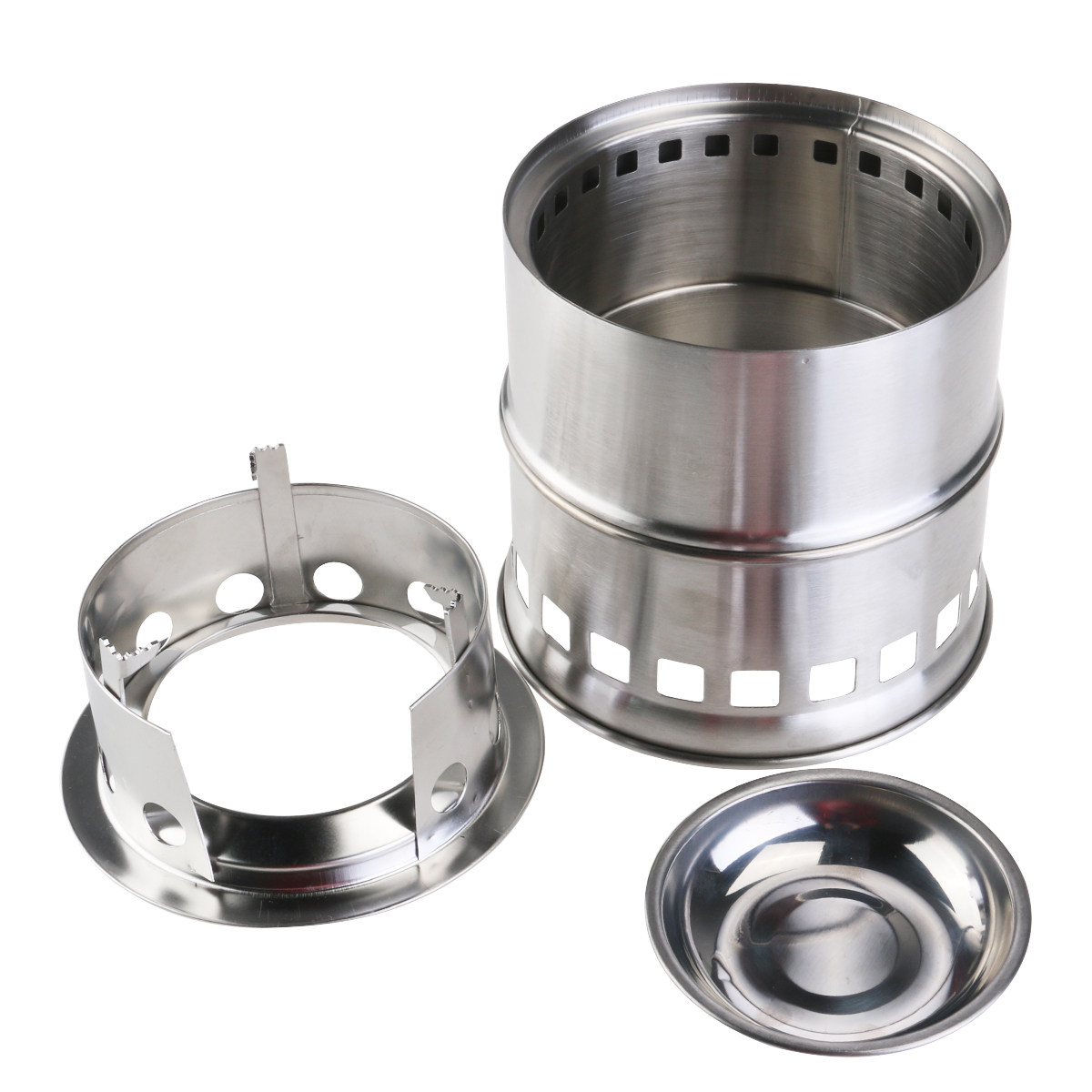 Lightweight Stainless Steel Wo - Camping Double Cooking Stove 评论和价格