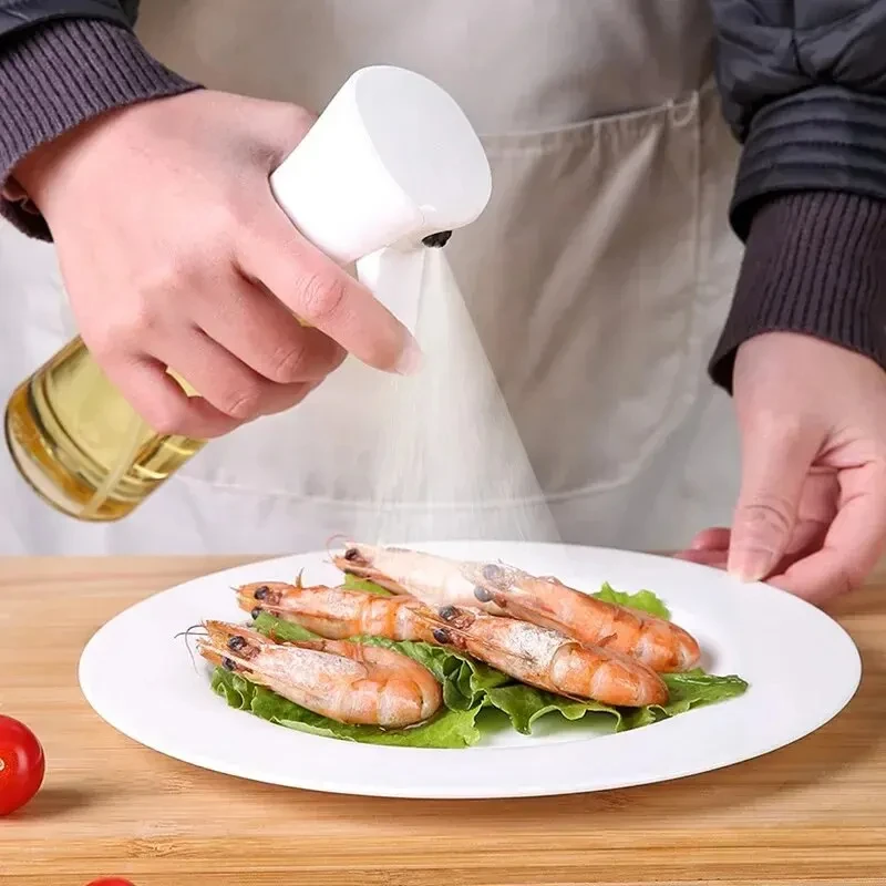 1pc 200ml/300mlOil Spray Bottl - Camping Cooking Oil Container 评论和价格