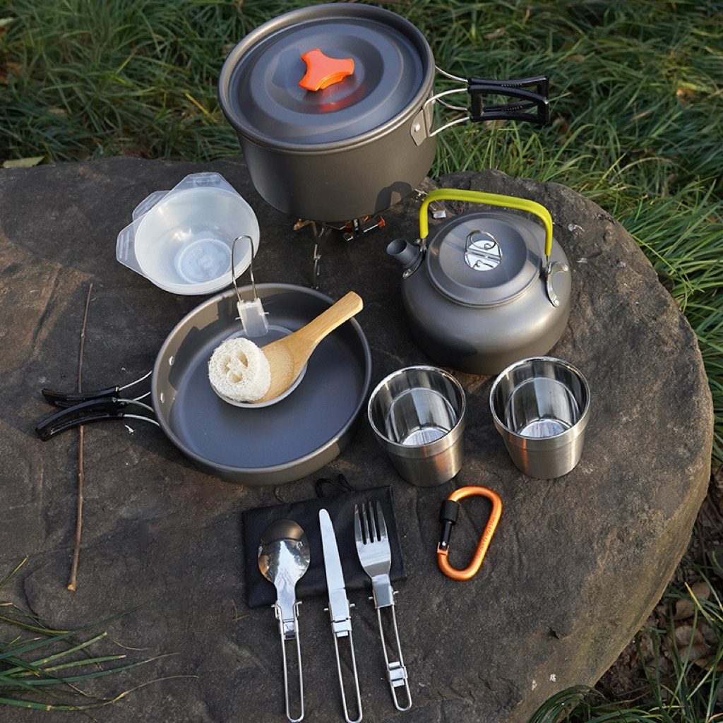Hot Sales Camping Cookware Set - Camping Cooking Knife Set 评论和价格