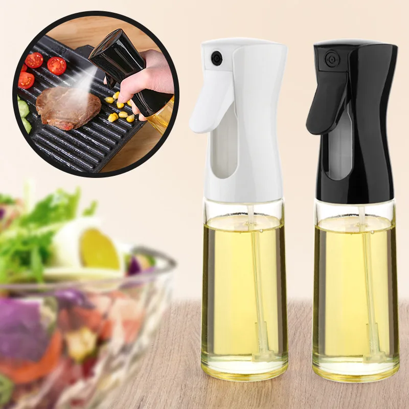 1pc 200ml/300ml Oil Spray Bott - Camping Cooking Oil Container 评论和价格