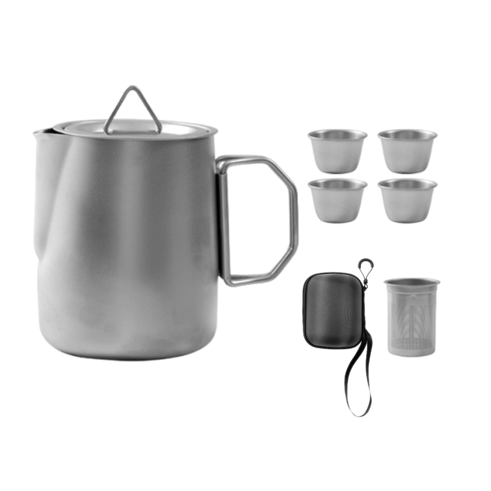 Stainless Steel Camping Cup Tr - Camping Cooking Set For 4 评论和价格
