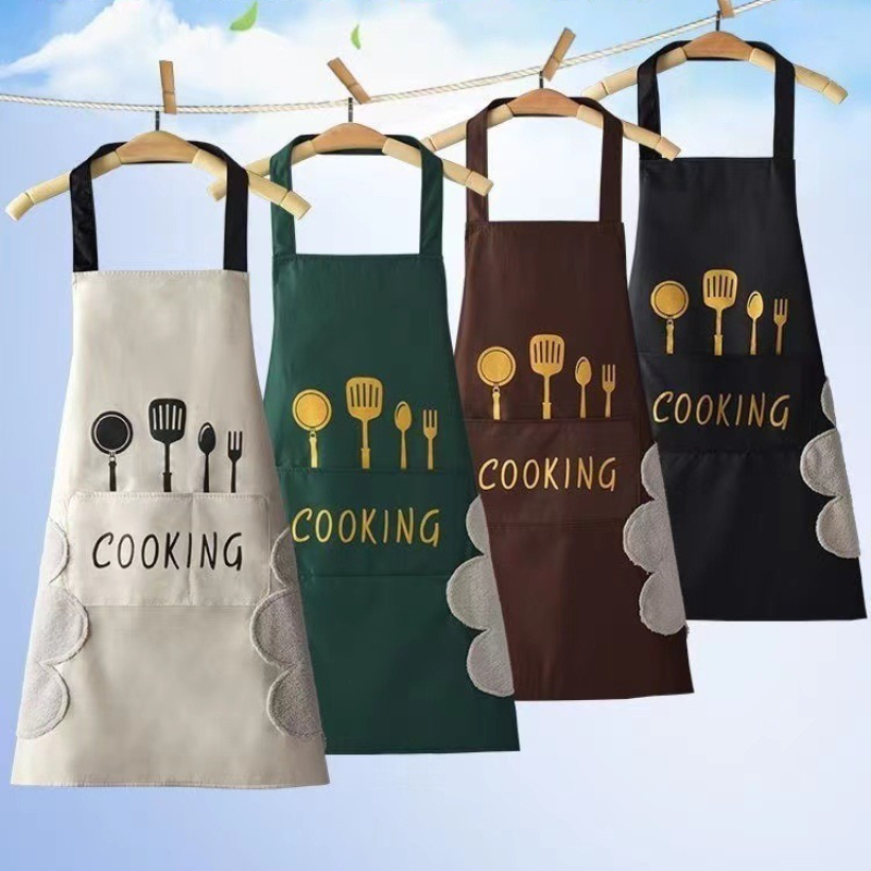 Waterproof Oilproof Apron Can  - Camping Cooking Apron 评论和价格